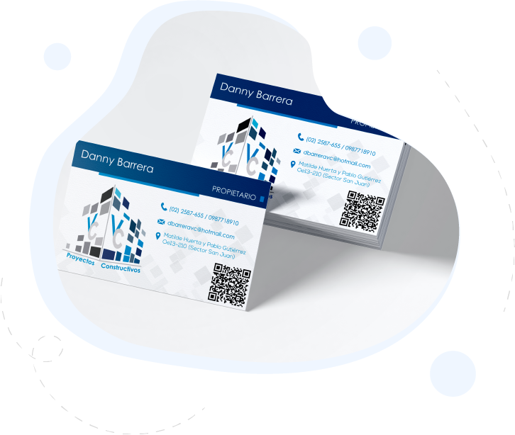 Tarjetas personales / eventos