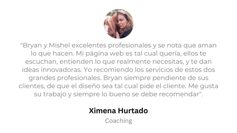 Coach Ximena Hurtado